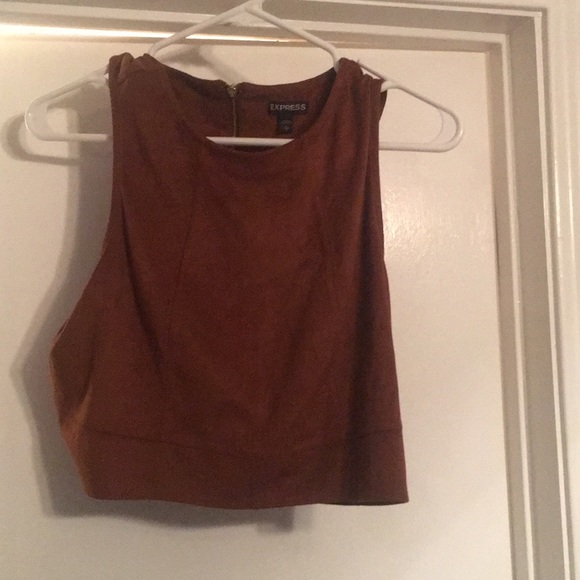 Carmel/brownish crop top - Picture 4 of 4